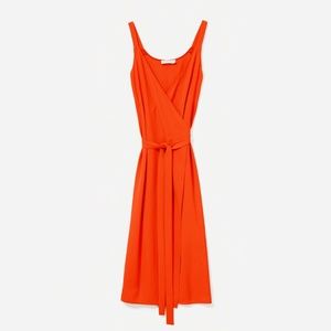 Everlane The Japanese GoWeave Tank Wrap Dress New